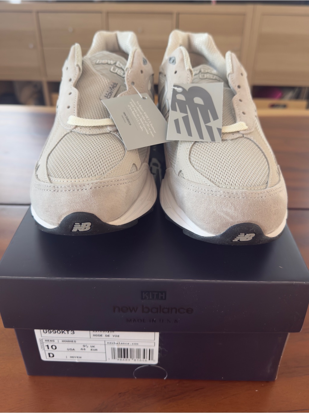 New Balance X Kith Miusa 990v3 “Hallow”